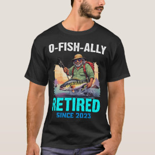 Ik vis zodat ik mensen niet wurg Vissen T-shirt