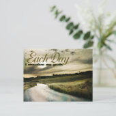 "Ik visualiseer mijn doelen" Motivatie Affirmatie Briefkaart (Staand voorkant)