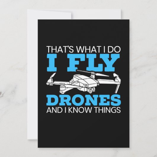 Ik vlieg drones kaart (Voorkant)