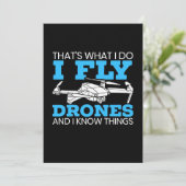 Ik vlieg drones kaart (Staand voorkant)