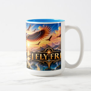 Ik Vlieg Gratis Epische Fantasy Adelaar Mok