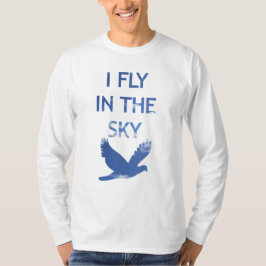 Ik vlieg in de lucht t-shirt