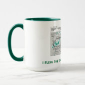 Ik vlieg met de IGS ... en overleven! Mok (Links)