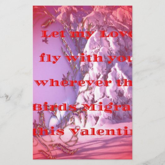 Ik vlieg met je naar valentijn.png briefpapier (Voorkant)