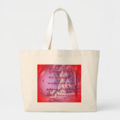 Ik vlieg met je naar valentijn.png grote tote bag (Voorkant)