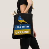 Ik vlieg met Oekraïne, nationale nachtvogel Tote Bag (Dichtbij)