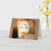 *IK VLIEG OVER JE* OP HET BIRTHDAY SHOW U HOEVEEL  KAART (Gele Bloem)