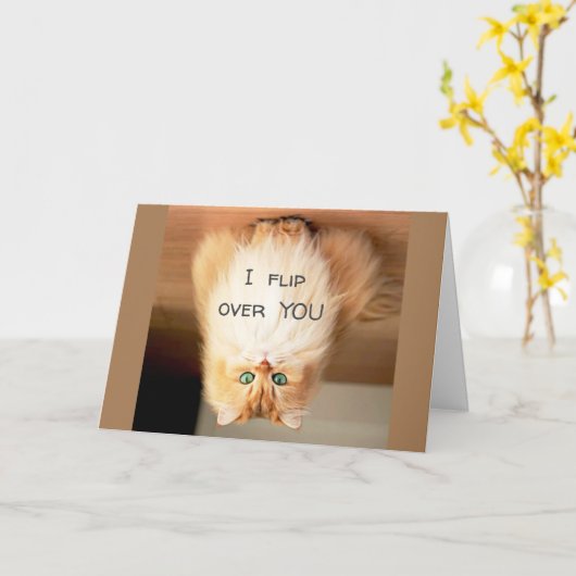 *IK VLIEG OVER JE* OP HET BIRTHDAY SHOW U HOEVEEL KAART (Gele Bloem)