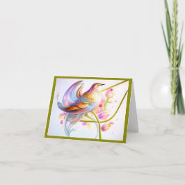 Ik vlieg weg (2) Opmerking Kaart