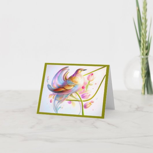 Ik vlieg weg (2) Opmerking Kaart (Voorkant)