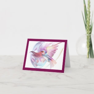 Ik vlieg weg (4) Gevouwen Note Kaart