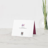 Ik vlieg weg (4) Gevouwen Note Kaart (Achterkant)