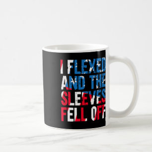 Ik vloog en de Sleeves vielen van de Amerikaanse v Koffiemok