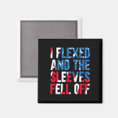 Ik vloog en de Sleeves vielen van de Amerikaanse v Magneet (Voorkant / Achterkant)