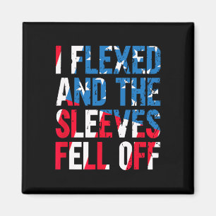 Ik vloog en de Sleeves vielen van de Amerikaanse v Magneet