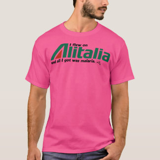 Ik vloog op Alitalia T-shirt