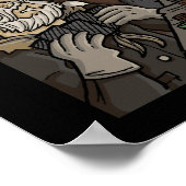 "Ik vloog." Poster (Hoek)