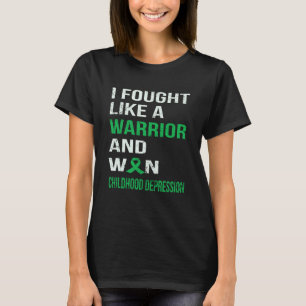 IK VOCHT ALS EEN KRIJGER EN WON DEPRESSIE IN MIJN T-SHIRT