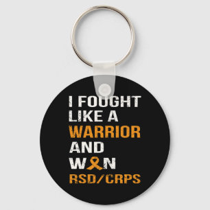 IK VOCHT ALS EEN KRIJGER EN WON RSD - CRPS SLEUTELHANGER