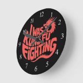 Ik vocht met kungfu ronde klok (Hoek)