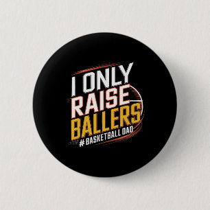 Ik Voed Alleen Llers Sketll Speler Sportcoach Vade Ronde Button 5,7 Cm