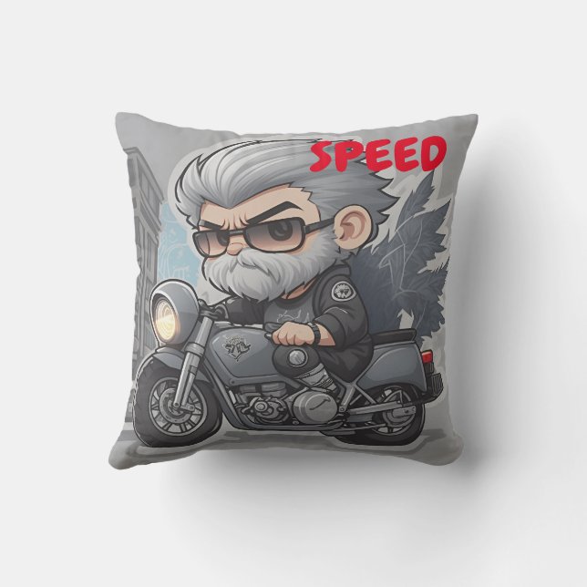 Ik voel de behoefte aan snelheid kussen (Achterkant)