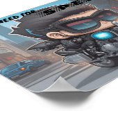 Ik voel de behoefte aan snelheid poster (Hoek)