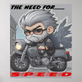 Ik voel de behoefte aan snelheid poster (Voorkant)