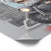 Ik voel de behoefte aan snelheid poster (Hoek)