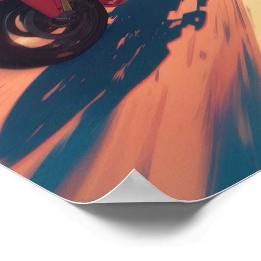 Ik voel de behoefte aan snelheid poster (Hoek)