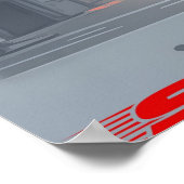 Ik voel de behoefte aan snelheid poster (Hoek)