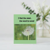 Ik voel de behoefte... de behoefte om te wieten. kaart (Staand voorkant)