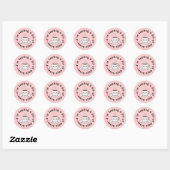 Ik voel een beetje deja brew ronde sticker (Vel)