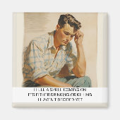 Ik voel een Spree komen Funny Retro 50s Gezegde Magneet (Voorkant)