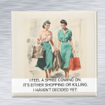 Ik voel een Spree komen Funny Retro 50s Gezegde Magneet<br><div class="desc">Dit ontwerp is gemaakt met behulp van digitale kunst. Het kan in het gebied worden aangepast door de klik aan te passen en de naam, initialen of woorden aan te passen. U kunt de tekstkleur en de stijl ook veranderen of de tekst voor een slechts ontwerp van het afbeelding schrappen....</div>