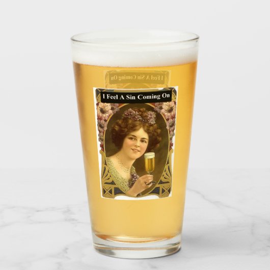 Ik voel een zonde opkomen glas (Voorkant gevuld)