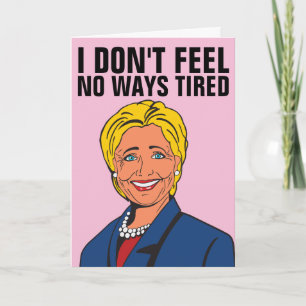 IK VOEL GEEN MANIER OM KAARTEN VAN DE HILLARY BBLA