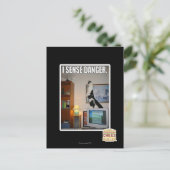 Ik voel gevaar briefkaart (Staand voorkant)