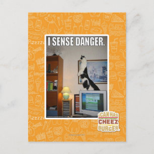 Ik voel gevaar briefkaart