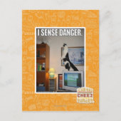 Ik voel gevaar briefkaart (Voorkant)