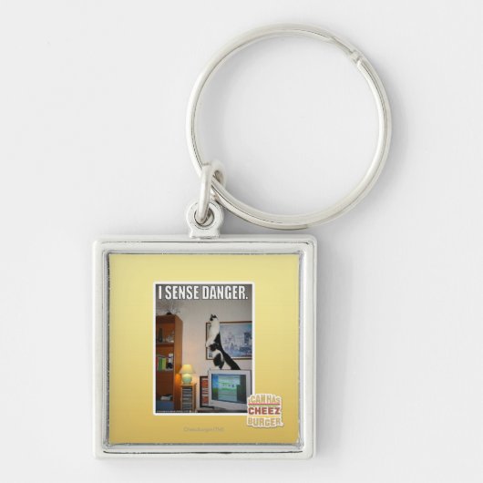 Ik voel gevaar sleutelhanger (Voorkant)