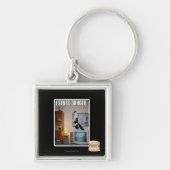 Ik voel gevaar sleutelhanger (Voorkant)