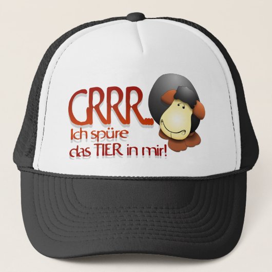 Ik voel het beest in mij! trucker pet (Voorkant)