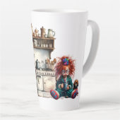 Ik voel het vandaag niet latte mok (Rechterhoek)