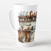 Ik voel het vandaag niet latte mok (Linkerhoek)