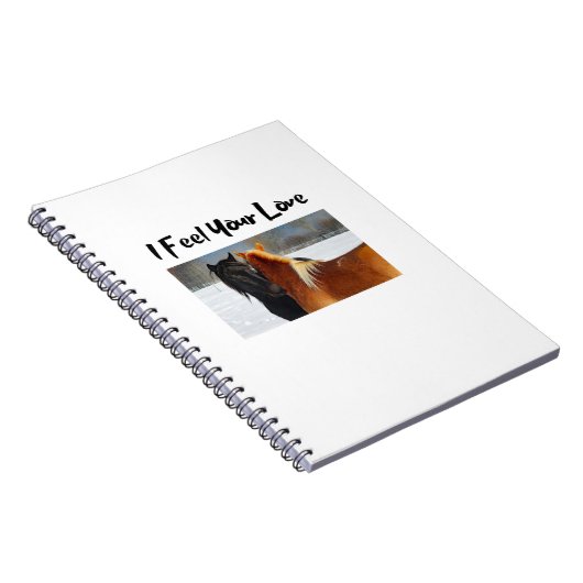 Ik voel je liefde - notitieboek (Rechterzijde)