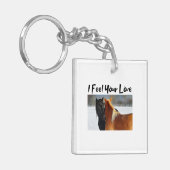 Ik voel je liefde - sleutelhanger (Voorkant Links)