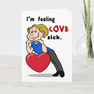Ik voel liefde zieke Kaart