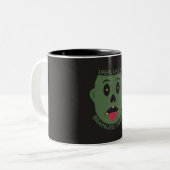 Ik Voel Me Als Een Herselloze Zombie Mok (Voorkant links)