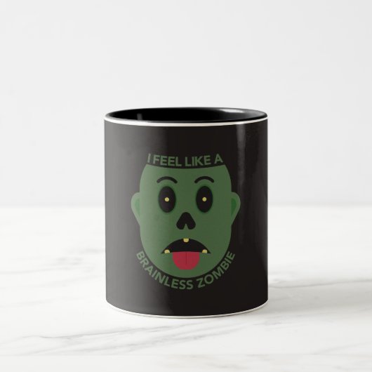 Ik Voel Me Als Een Herselloze Zombie Mok (Center)